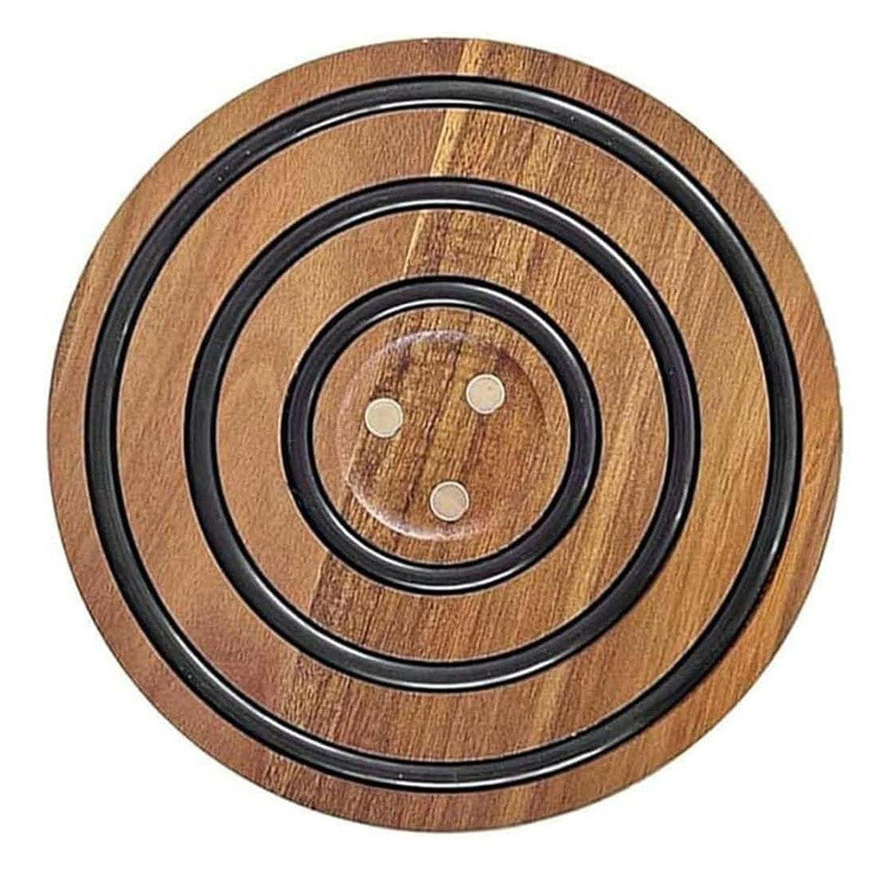 MagniWood™ | Stilvolle magnetische Untersetzer aus Holz für die Wohnkultur