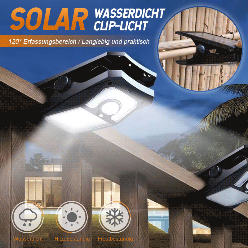 LumiSol | Wasserdichte Solarlampe für jede Umgebung