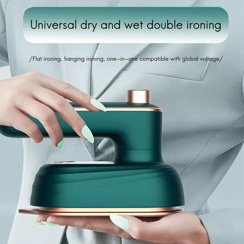 MiniIron | Kompakter 2-in-1 Mini-Dampfbügler für müheloses Bügeln
