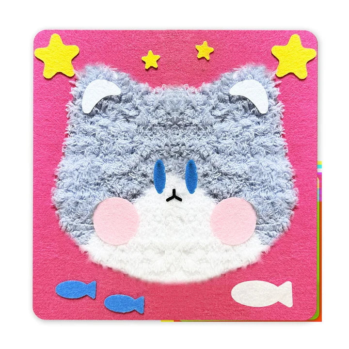 KreativKit™ | DIY Embroidery Doll Kit for Kids — Entfessele spielerische Kreativität und Stolz in kleinen Händen!
