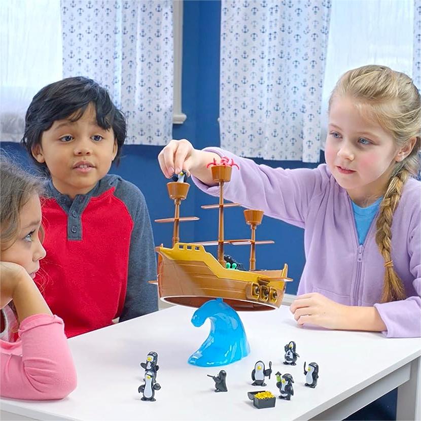 PiratePenguins™ | Piraten-Balance-Spiel – Spaß für 2–4 Spieler
