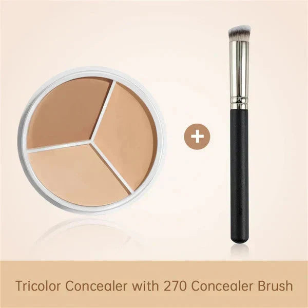 1+1 Gratis | SkinBlend™ | Dreifarbige Concealer-Palette mit Pinsel