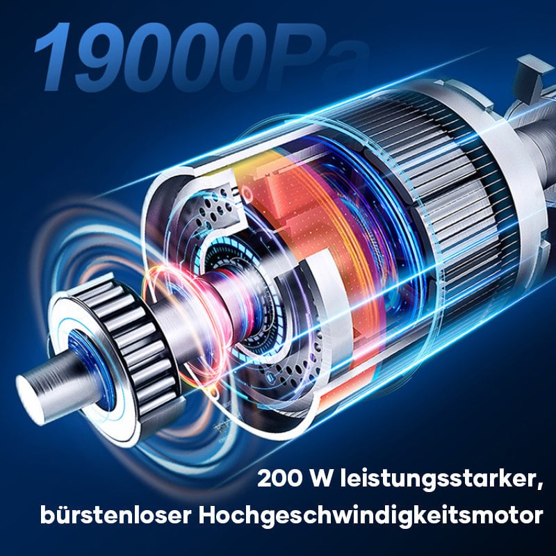 DustJet V8™ | Power in der Hand, Sauberkeit im Griff!