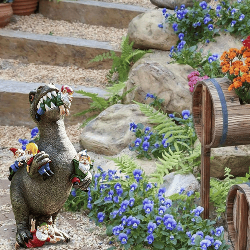 DinoMunch | Der freche Blickfang für Ihren Garten