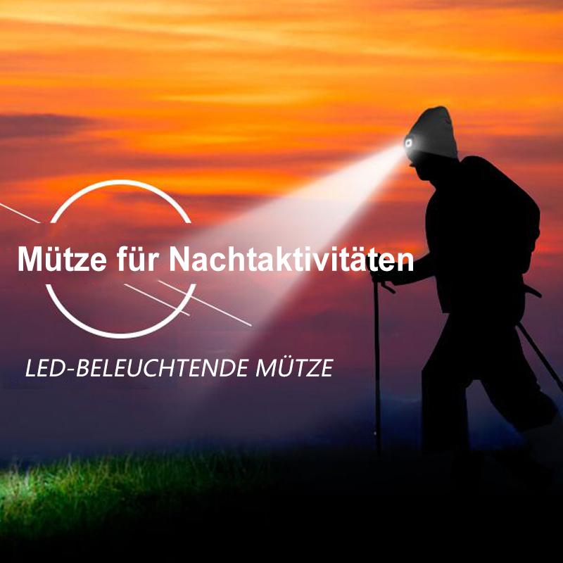 BeamBean™ | LED Stirnlampen Mütze
