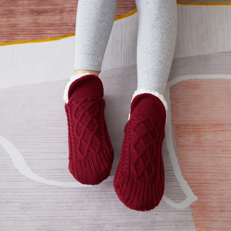 50% Rabatt | CozyFeet™ | Luxuriöse, wärmende Pantoffelsocken, die deine Füße umarmen