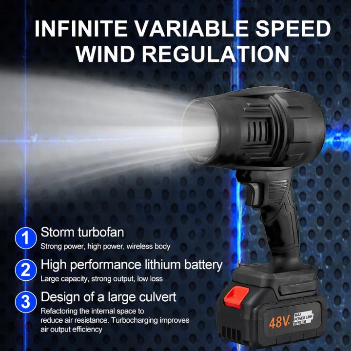 TurboFan | Schnurloses Turbo-Gebläse Air Duster für die Reinigung
