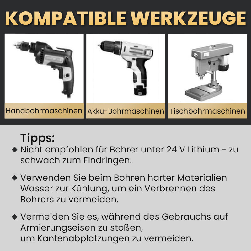 PowerDrill™ | Perfekte Löcher, Kein Aufwand