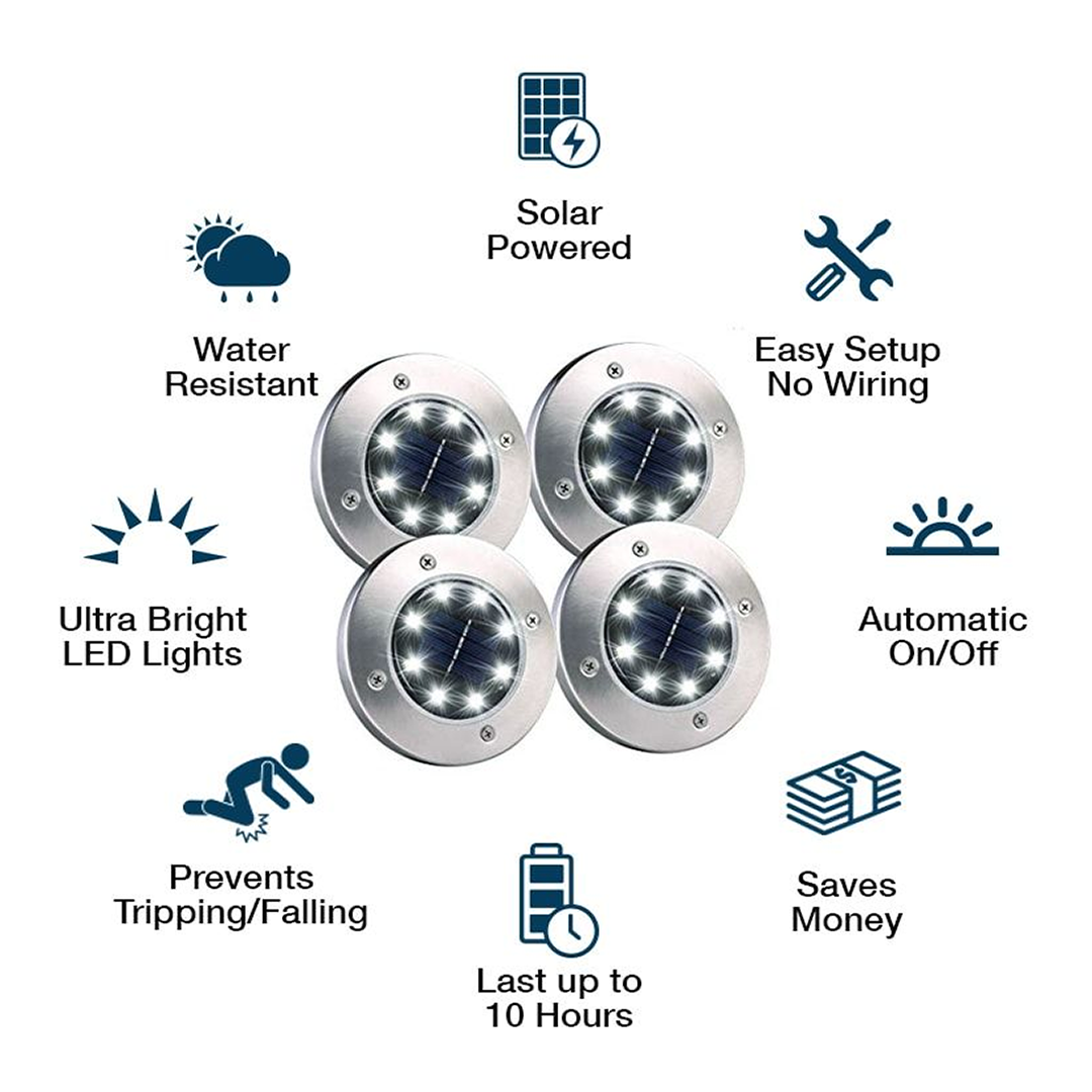 2+2 Gratis | SolarSpot™ | Dekorative Solarlampe für Gehwege im Freien