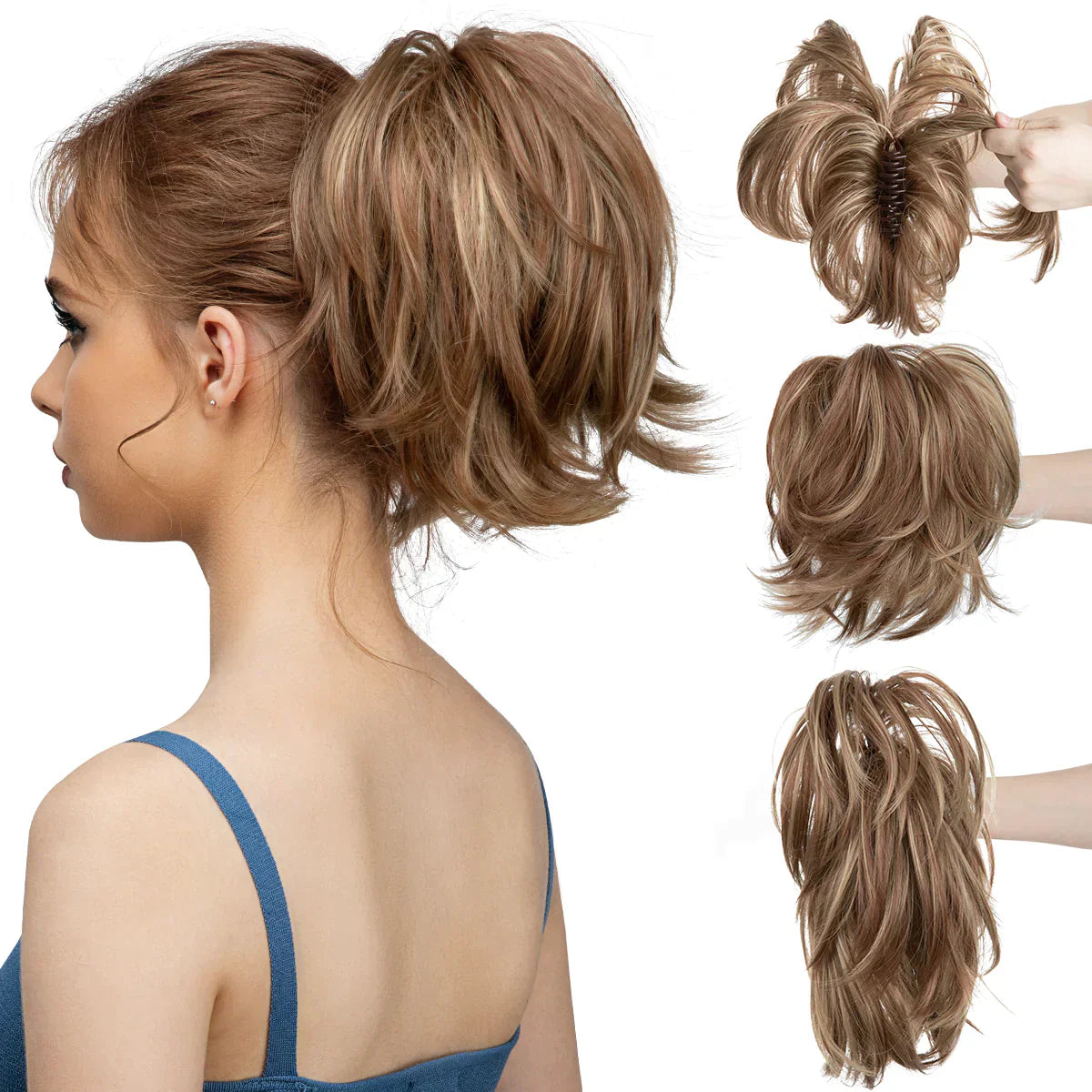 1+1 Gratis | DIY Bun Haarschmuck™ | Bequeme und verstellbare Passform