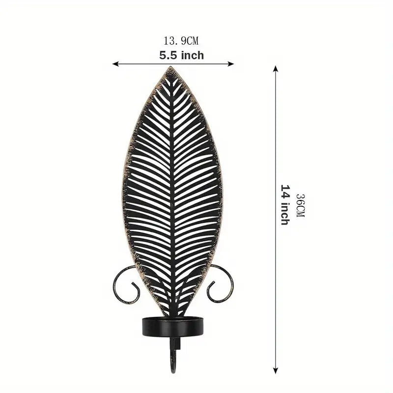50% Rabatt | LeafLume™ | Eleganter Kerzenhalter-Satz