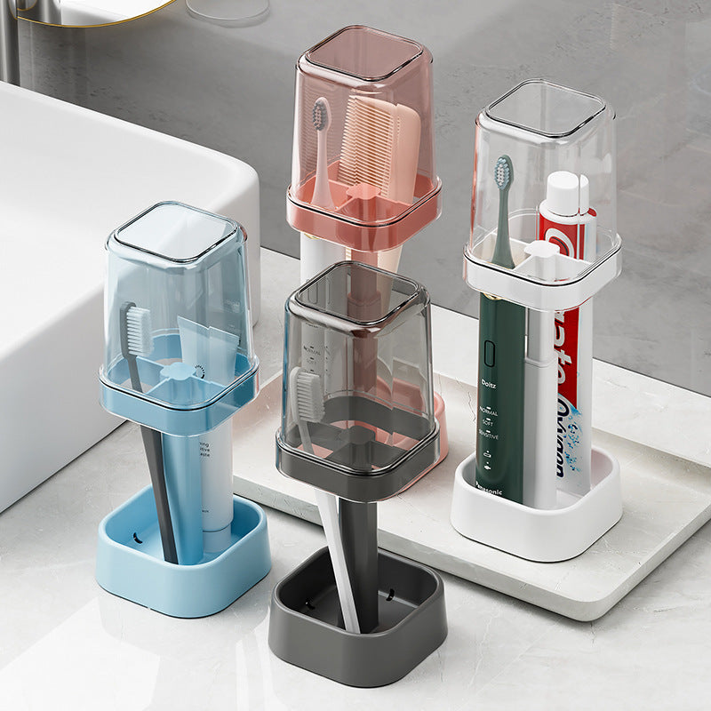 CleanBrush™ | Zahnbürstenhalter mit Schutzabdeckung – Hygienisch & stilvoll organisiert