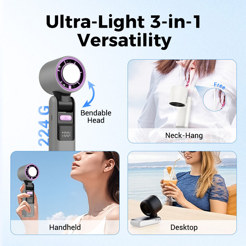 BreezeGo™ | Mini-Handventilator