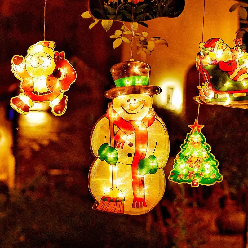 MagicGlow™ | Lichtzauber Fenster-Deko — Zaubere im Handumdrehen magische Weihnachtsmomente ins Herz Deines Zuhauses!