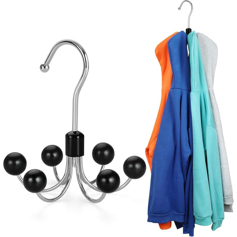 1+2 GRATIS | ClosetMaster™ | 360° drehbarer Hoodie- und Taschenorganizer