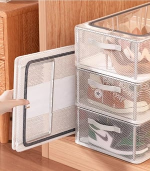StackaShoe™ | Der faltbare Ordnungshelfer für Schuhe & Kleidung!