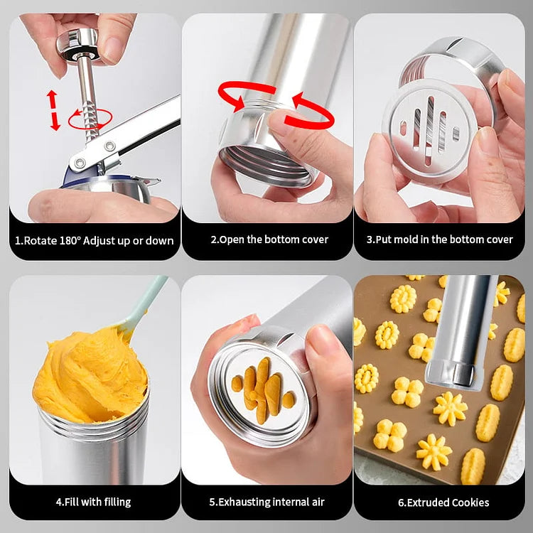 1+1 Gratis | ProBaker™ | Perfekte Kekse, mühelos geformt