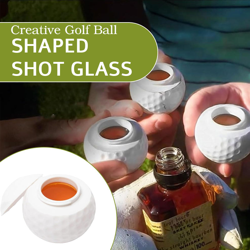 2+2 Gratis | SwingShot™  | Kreatives Golfball-Schnapsglas
