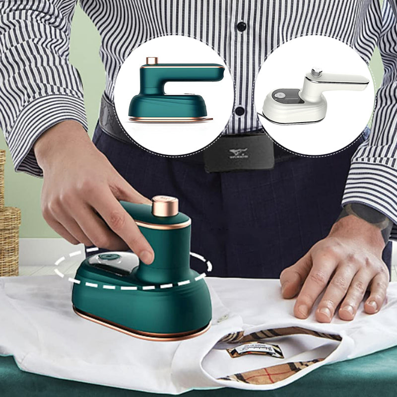 MiniIron | Kompakter 2-in-1 Mini-Dampfbügler für müheloses Bügeln