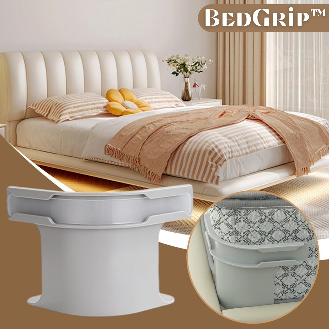 BedGrip™ | Klammern für Bettlakenhalter (Satz von 4)