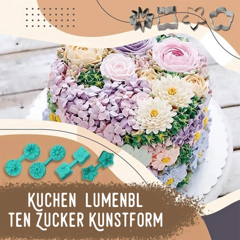 SweetPetal | Kuchen Blumenblüten-Zucker-Kunstform