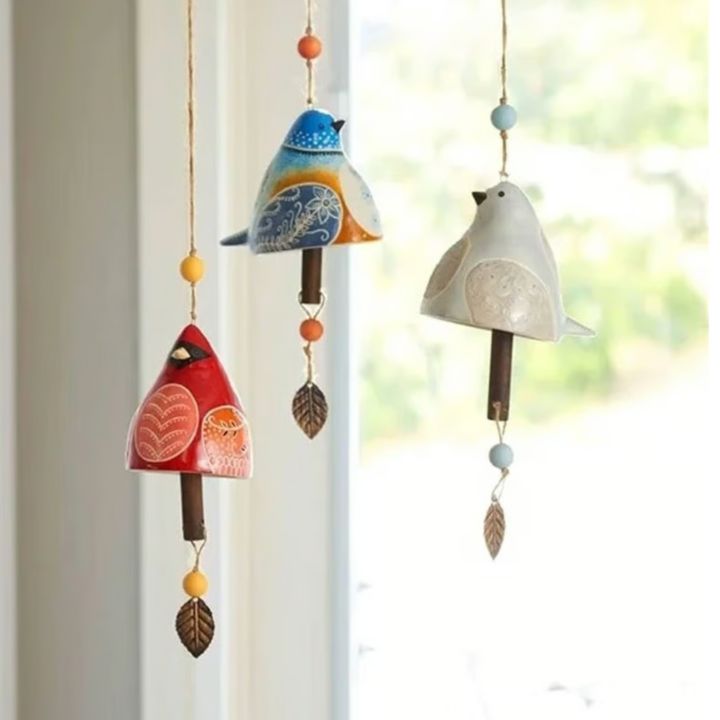 1+1 Gratis | VogelKlang | Vogelklang-Glocke – Elegantes Windspiel für Garten