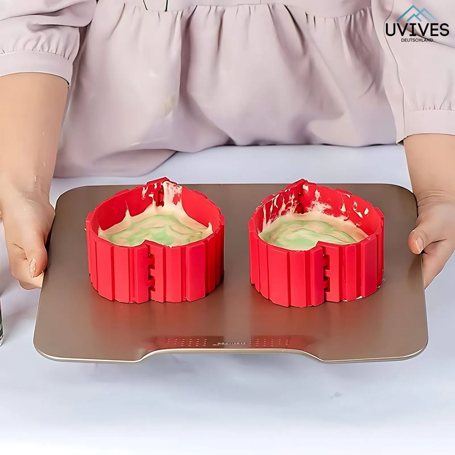 2+2 GRATIS | BakeArt™ | Silikon Kuchen Form DIY