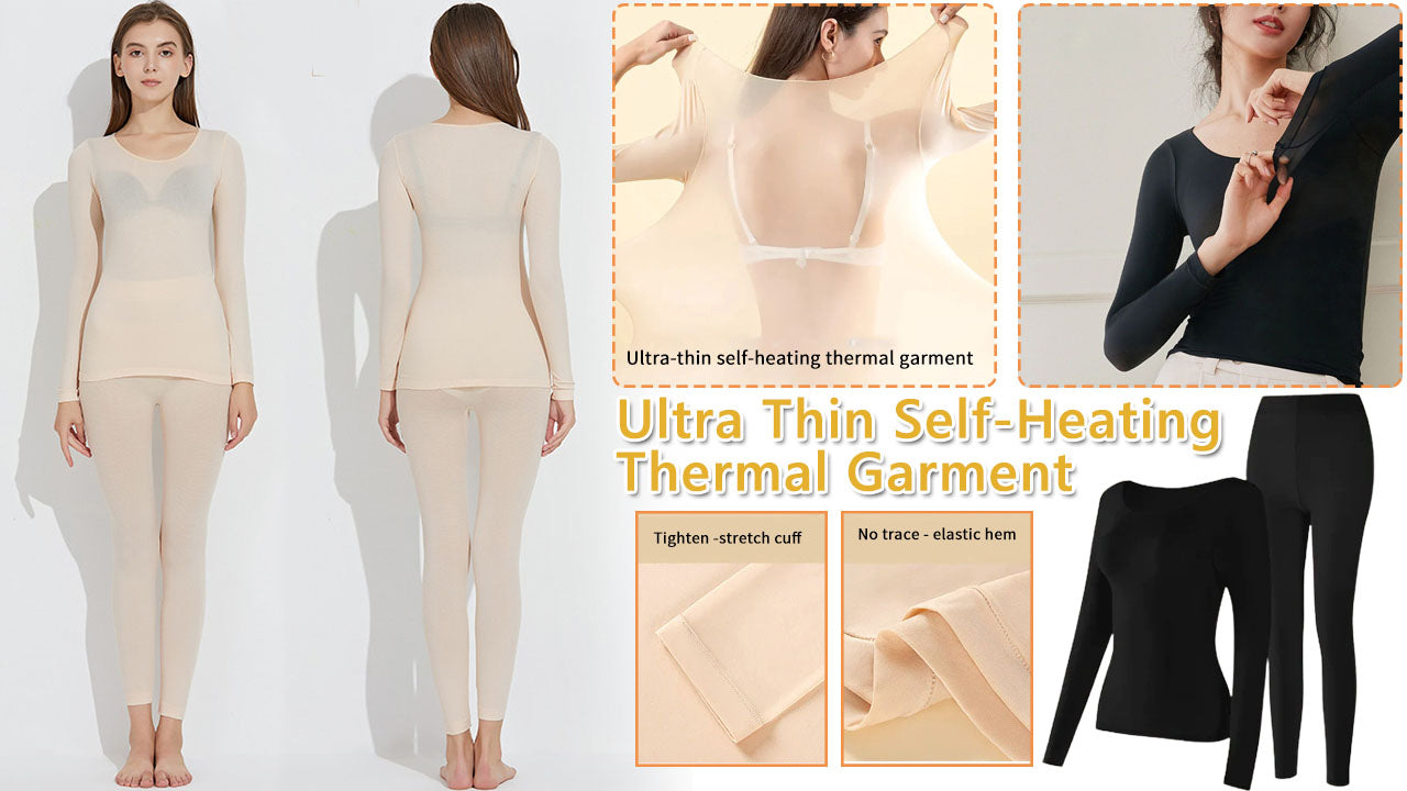 ThermaWear™ | Ultraleichte Selbstheizende Thermo-Unterwäsche