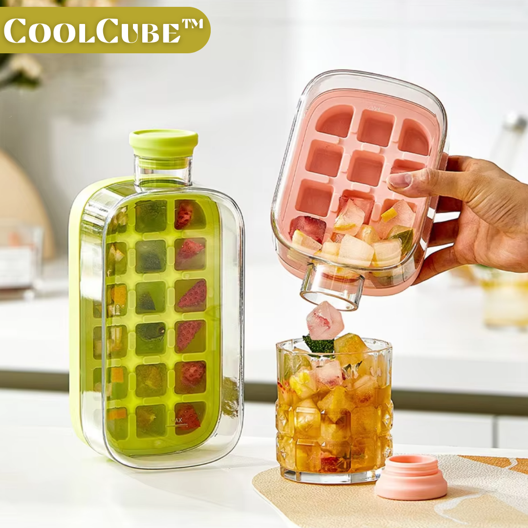 CoolCube™ | 2-in-1-Eisschale & Flasche
