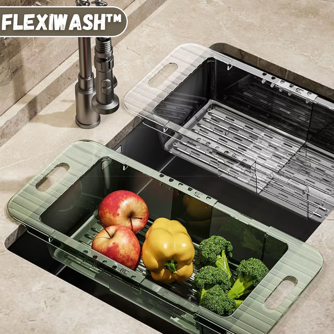 FlexiWash™ | Versenkbarer Spülbecken-Korb