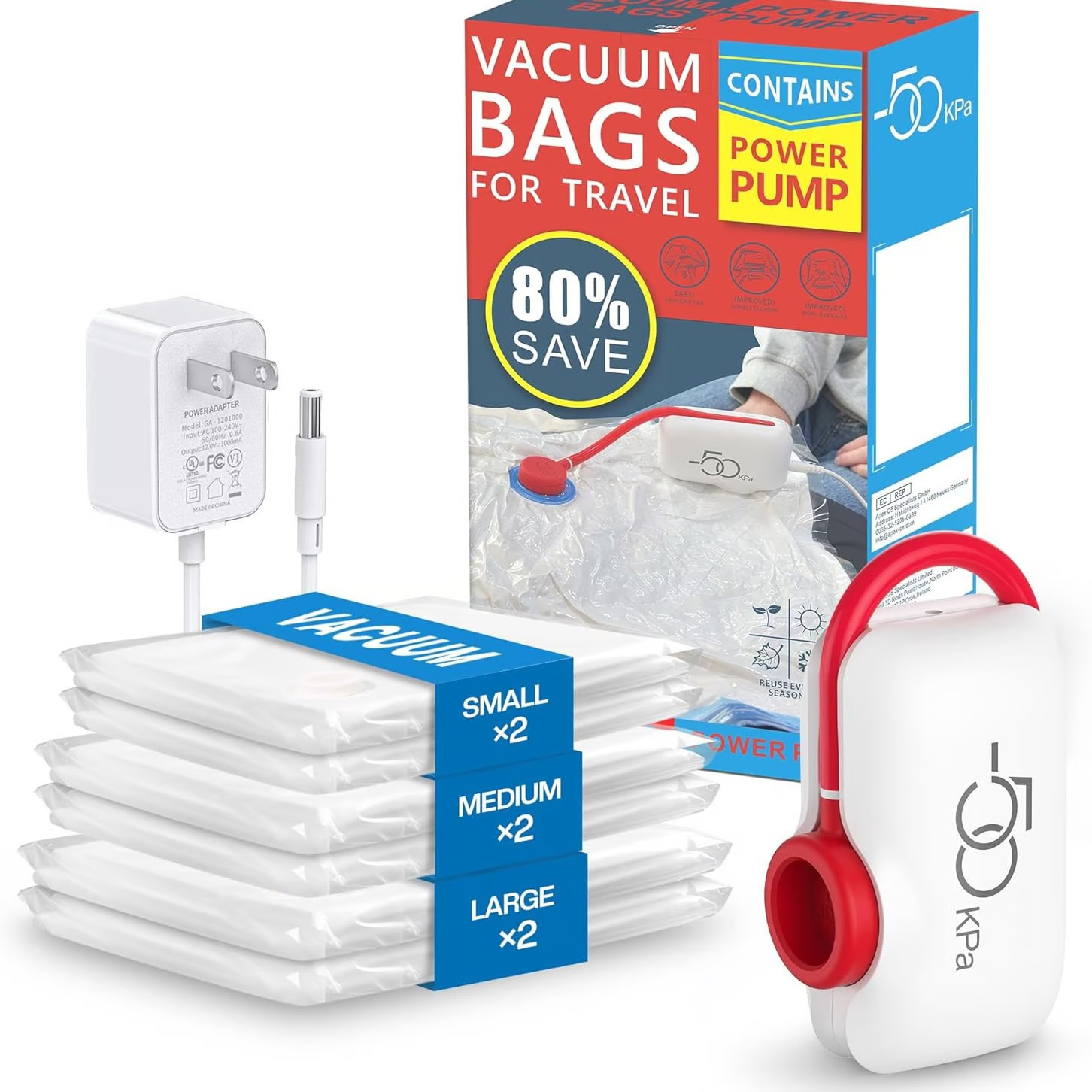 50% RABATT | SpaceSaver™ | Kompressionsbeutel