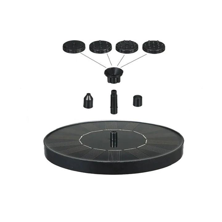 SunSpring™ | Solarbetriebener Schwimmender Gartenbrunnen