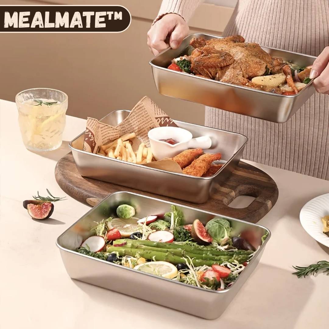1+1 Gratis | MealMate™ | Luftdichte Stahlbox