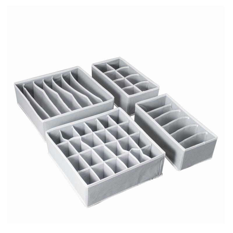 2+2 GRATIS | FlexiSort | Faltbarer Wäschesortierer für den Kleiderschrank [Letzter Tag Rabatt].