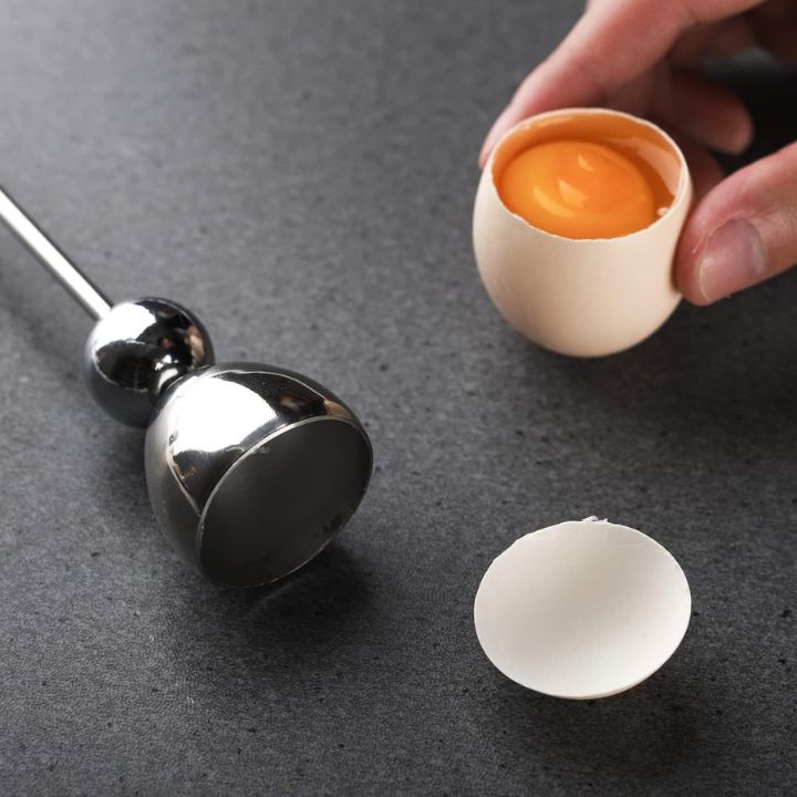 1+1 Gratis | Eggello™ | Edelstahl-Eieröffner – Präzises Öffnen mit Klopfeffekt