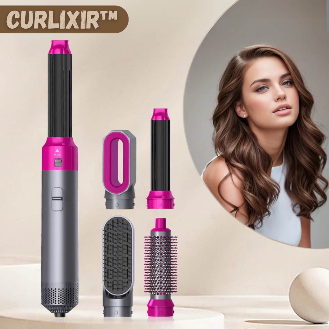 Curlixir™ | 5-in-1-Haartrockner-Bürste