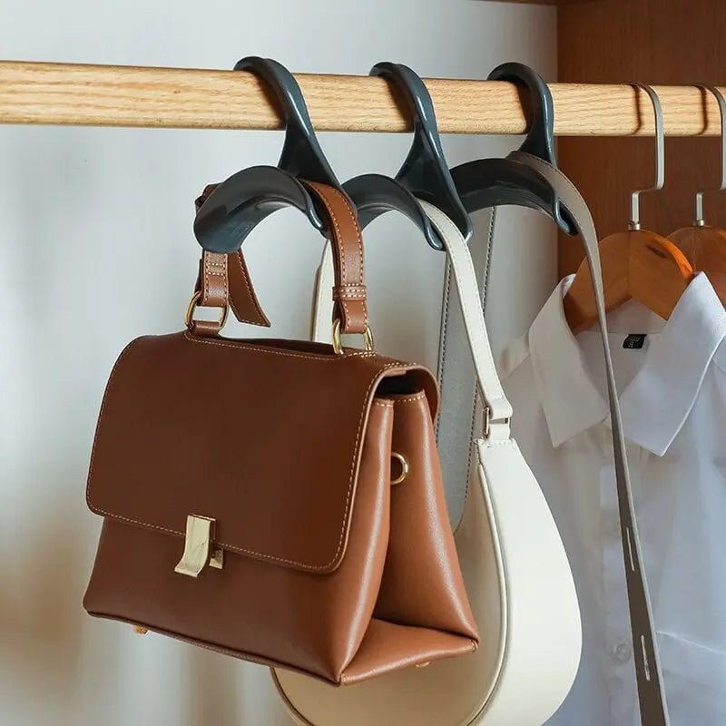 50% RABATT | HandBagGuard™ | Set mit 5 gebogenen Taschenhaltern | 5 Stück
