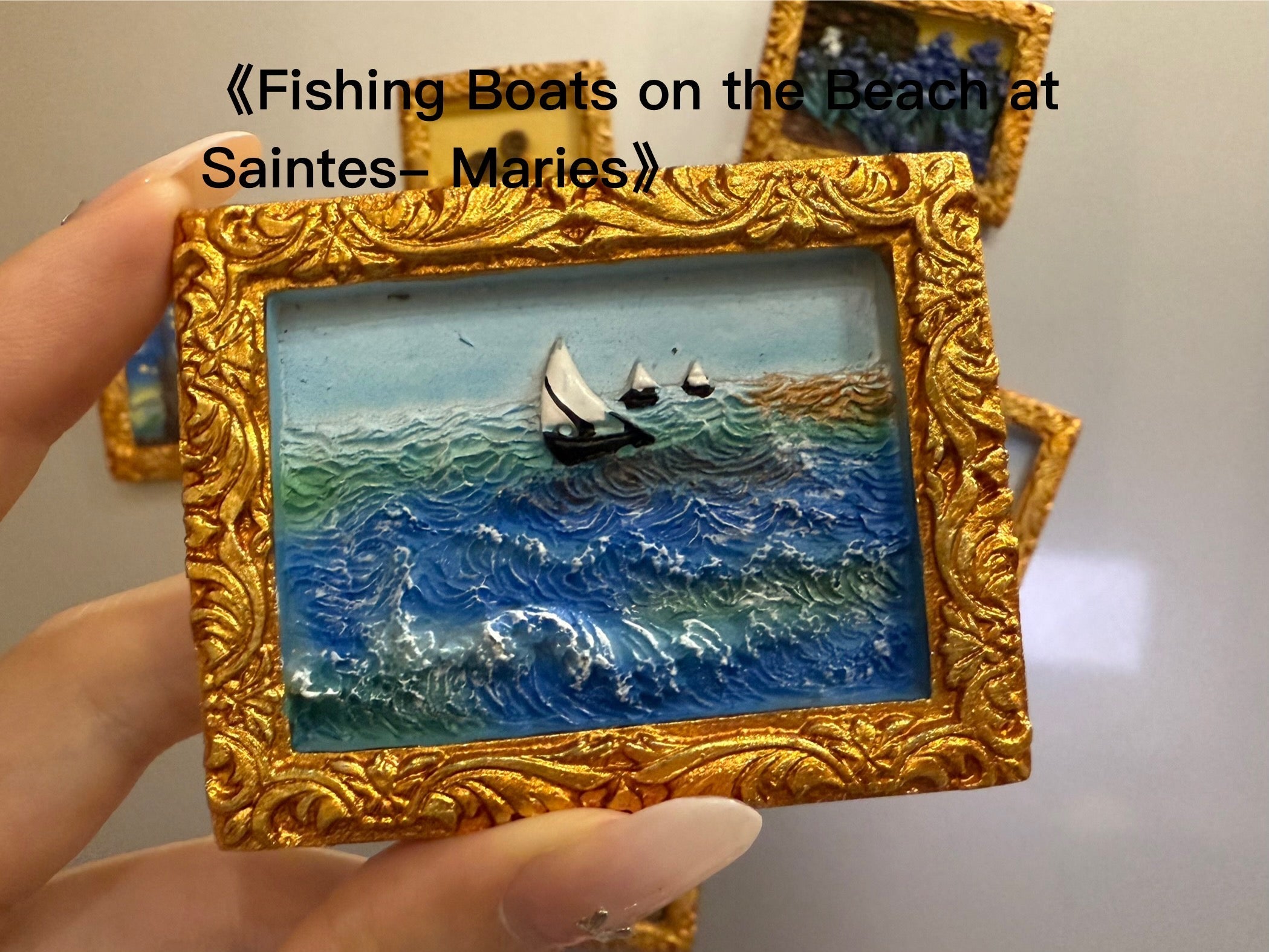 1+1 GRATIS | ArtMag Gold™ | 3D Van-Gogh-Kunstmagnete