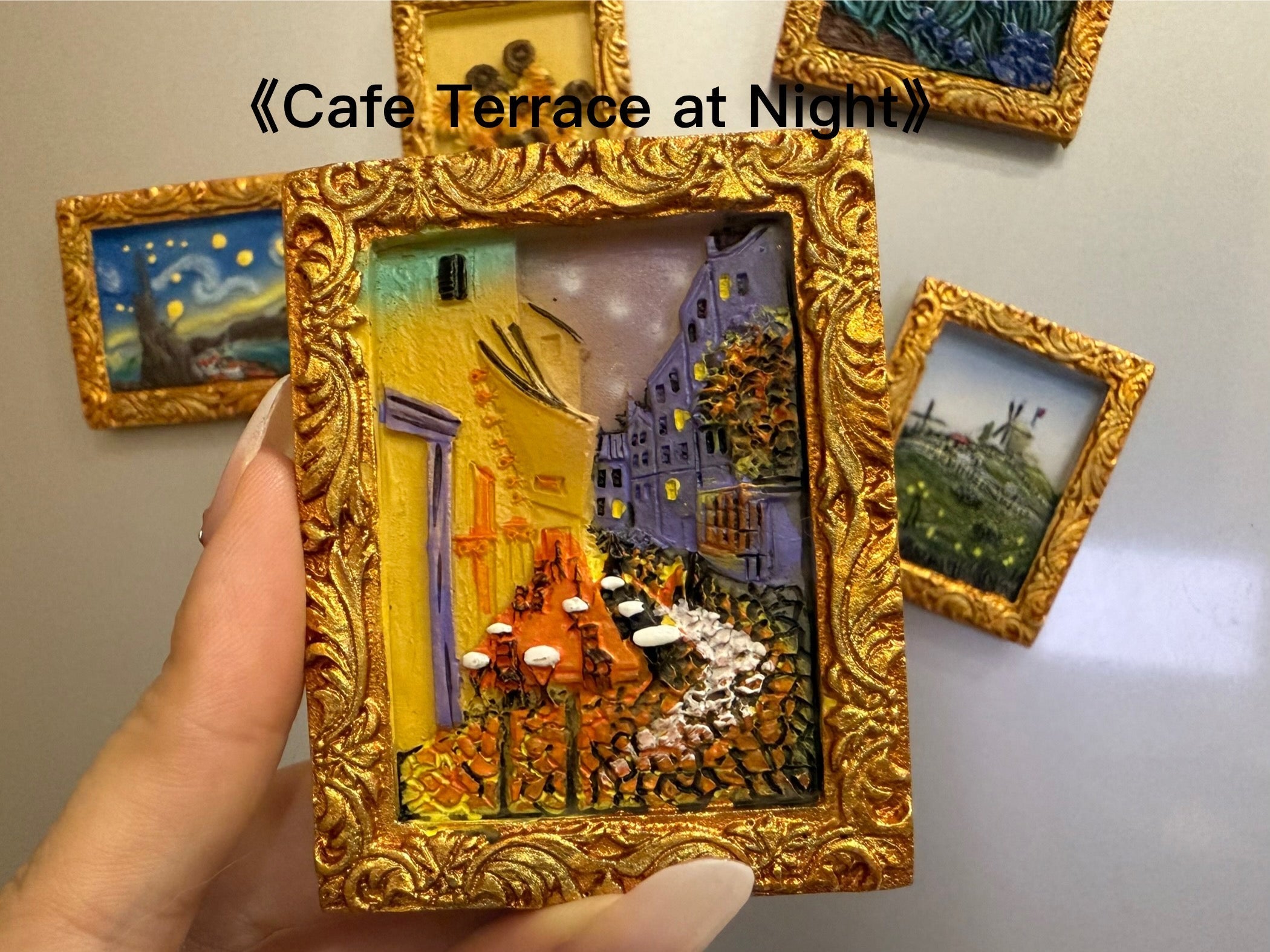1+1 GRATIS | ArtMag Gold™ | 3D Van-Gogh-Kunstmagnete