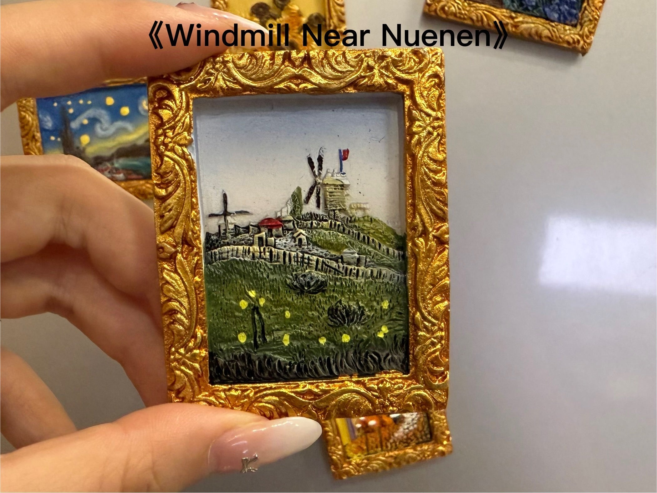 1+1 GRATIS | ArtMag Gold™ | 3D Van-Gogh-Kunstmagnete
