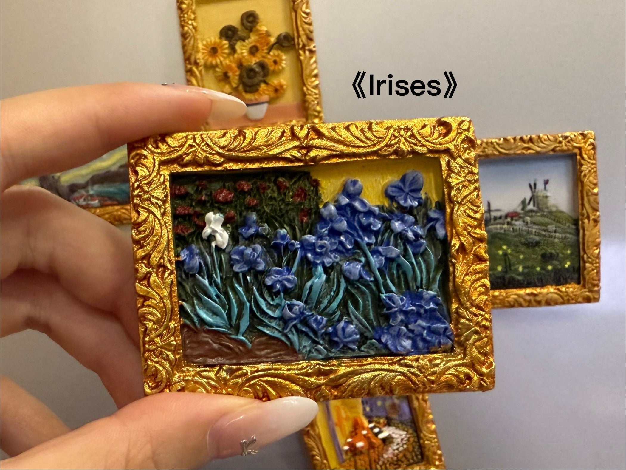1+1 GRATIS | ArtMag Gold™ | 3D Van-Gogh-Kunstmagnete