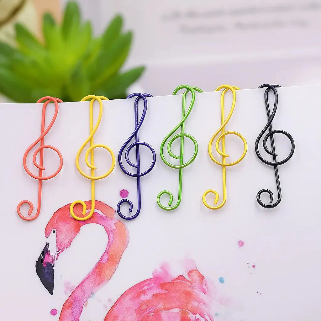 MelodyClips™ | Musiknoten-Büroklammern – für Schule, Büro & kreative Geschenke