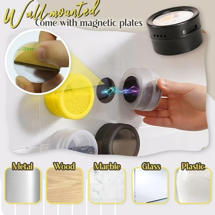 MagSpice™ | Platzsparende Magnetdosen für schnellen Zugriff auf Gewürze!