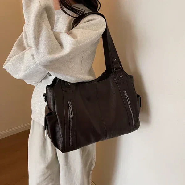 LuxeCarry™ | Leder-Tragetasche