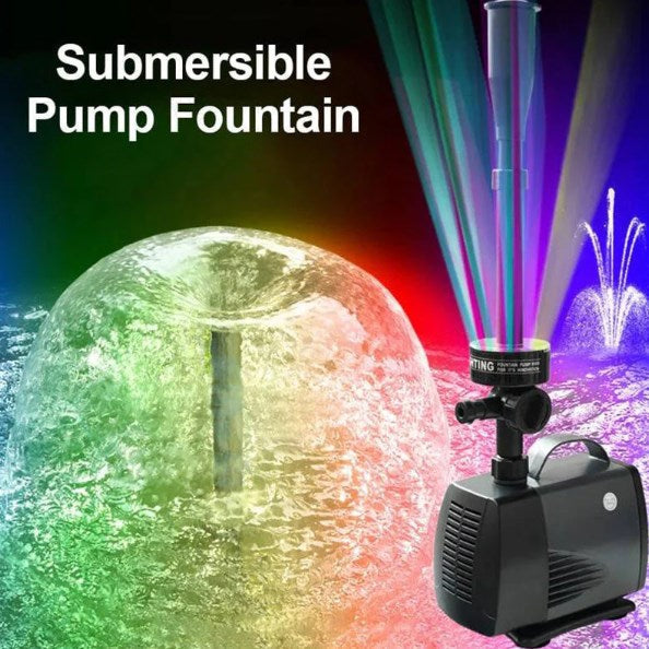 HydroFlow™ | Langlebige Multifunktionsfontänenpumpe mit verstellbarem Durchfluss
