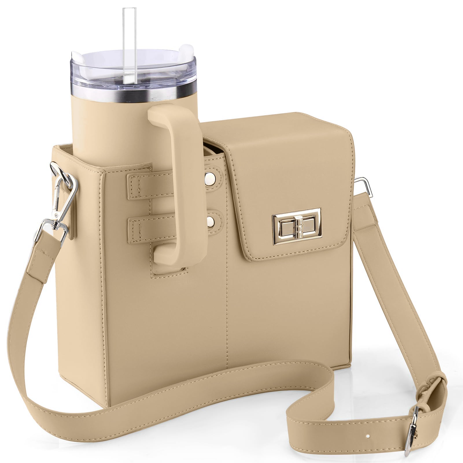 HydraBag™ | Umhängetasche mit Sportwasserflaschenhalter für Frauen