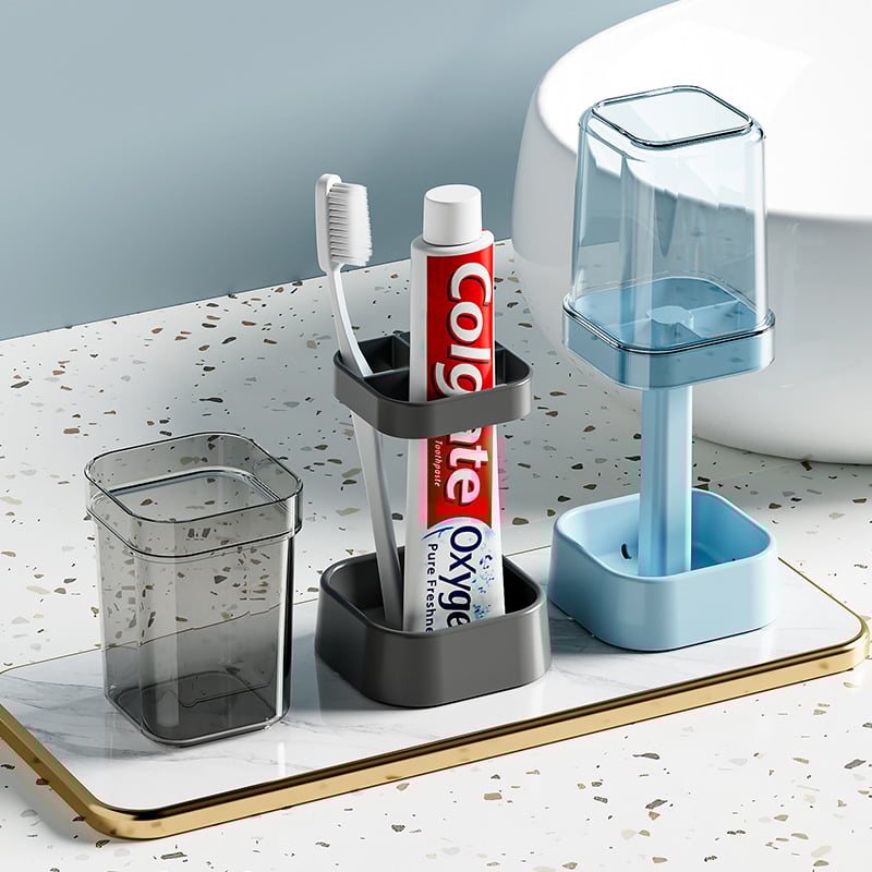 CleanBrush™ | Zahnbürstenhalter mit Schutzabdeckung – Hygienisch & stilvoll organisiert