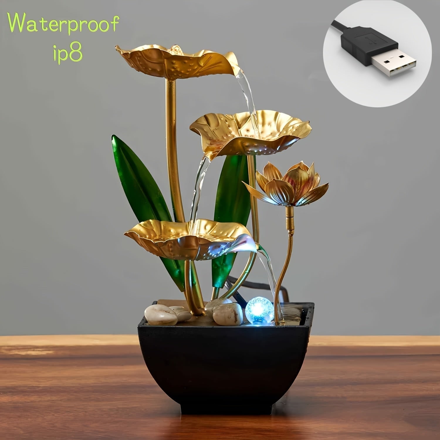 ZenRipple™ | Der Mini-Brunnen für Ruhe & Balance!