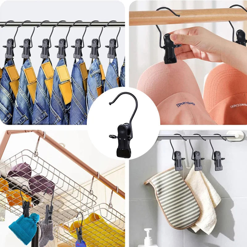 2+2 Gratis | Clipzy™ | Tragbare Reise-Kleiderbügel-Clips