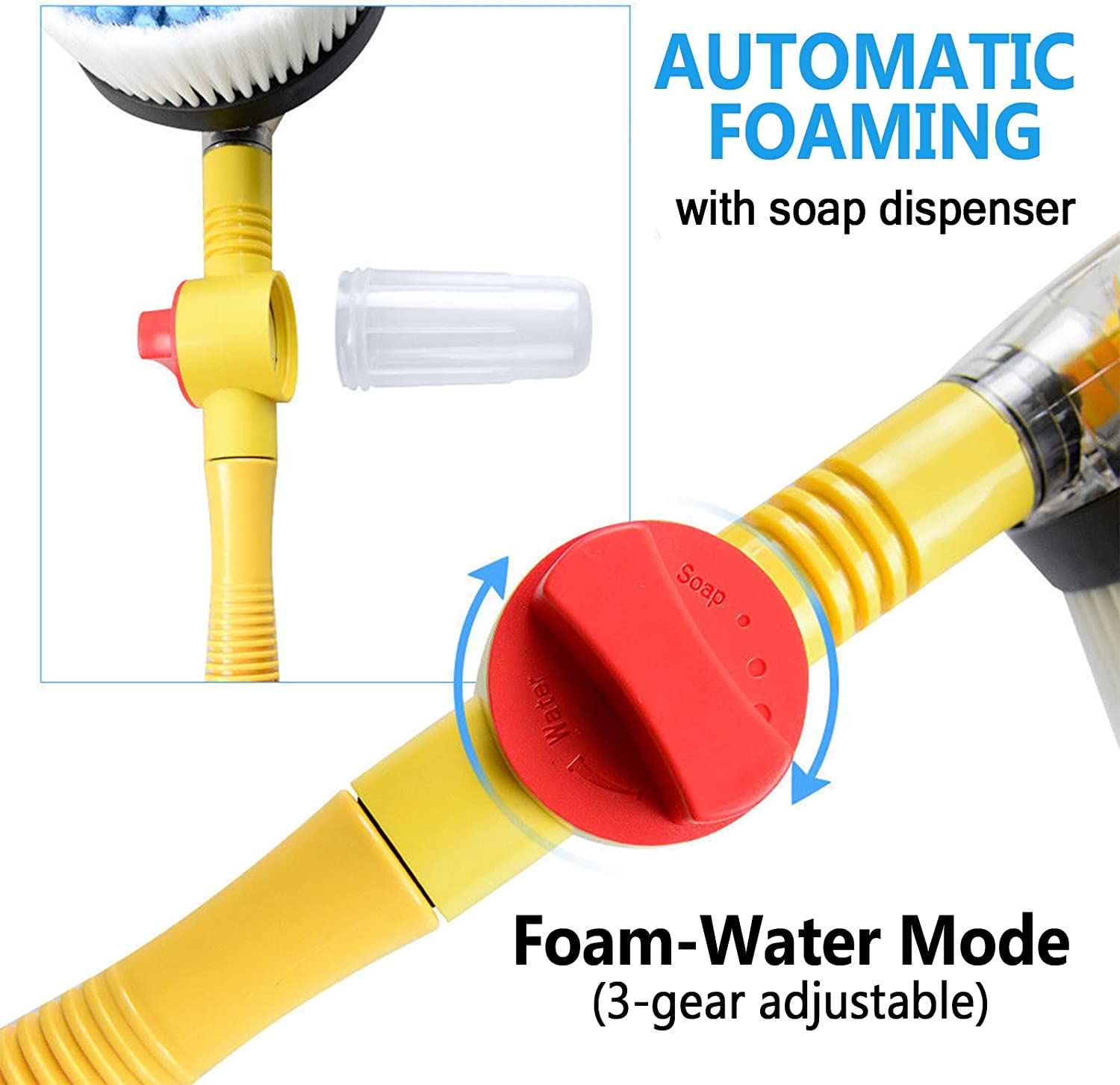 SpinClean™ | Neu selbstdrehende Autowaschlappen-unitmotor